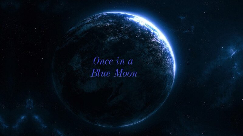 Planet Earth from Space — Blue, Dramatic, Night, Digital Art, Stars, Text