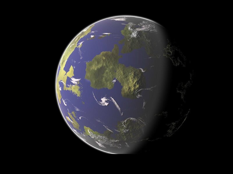 planet earth from space