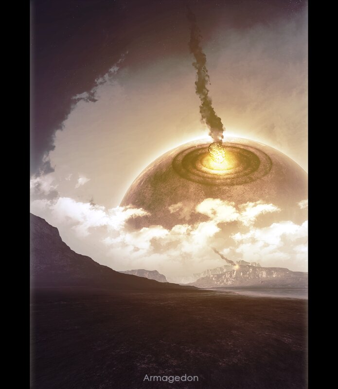 Planet Explosion — Brown