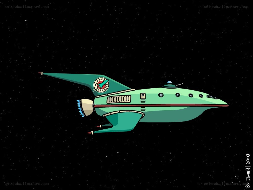 Planet Express spaceship