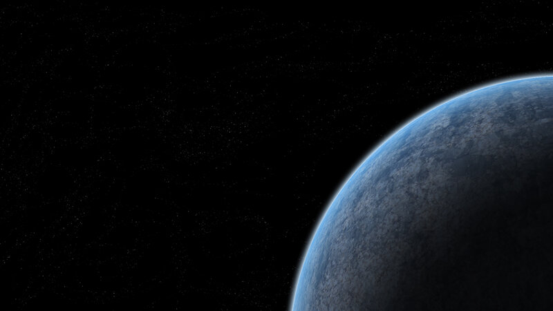 Planet from Space — Black