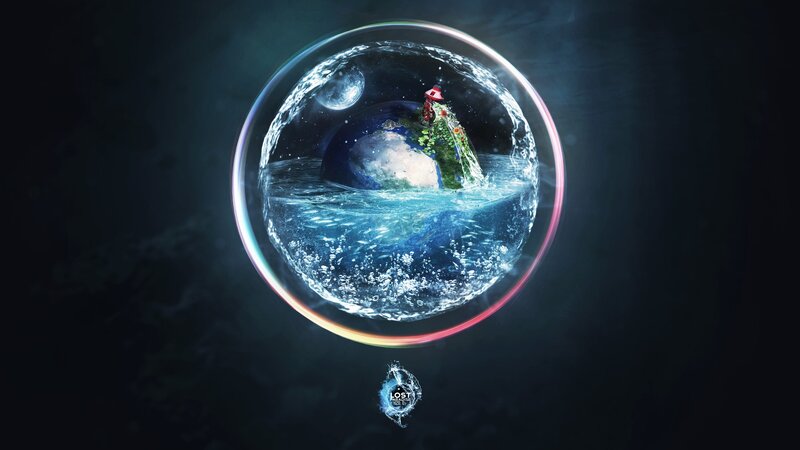Planet in a Bubble — Blue