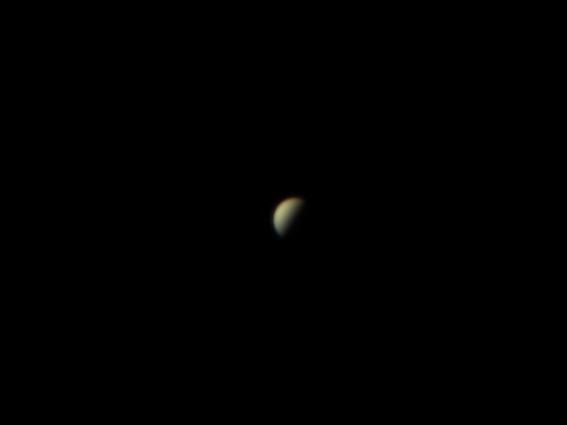Planet in Dark Space — Black