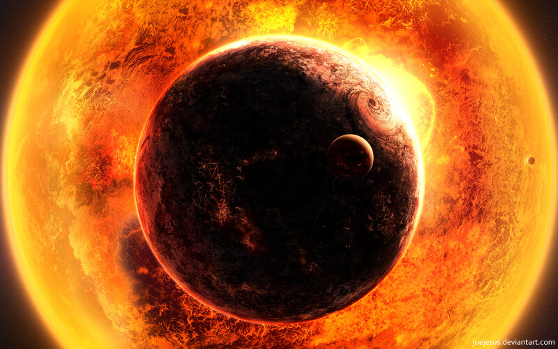 Planet in Front of Star