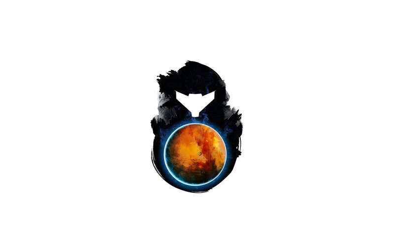 Planet in Silhouette