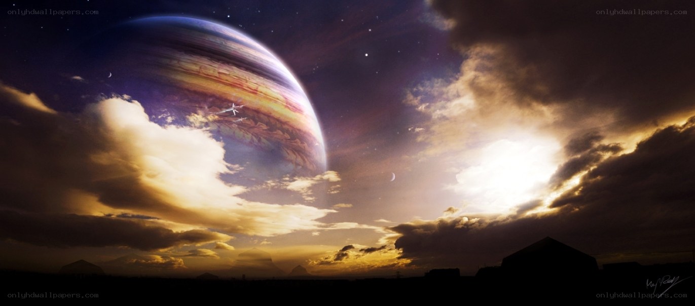 Planet in the sky