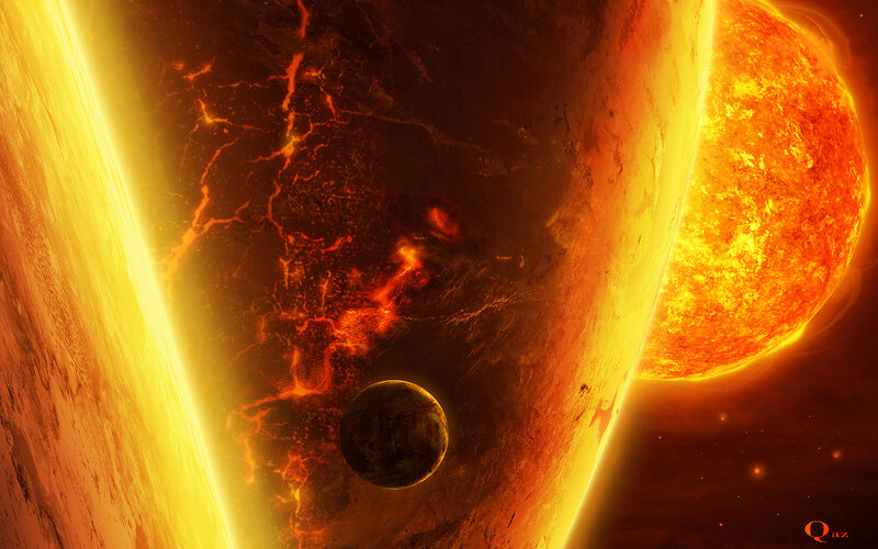 Planet in Volcanic System