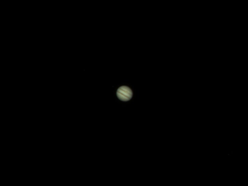 Planet Jupiter — Black, Dark, Night