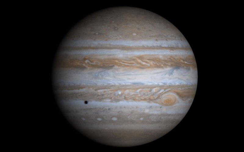 Planet Jupiter — Brown, Dramatic, Photograph, Great Red Spot