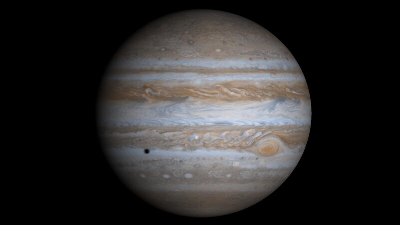 Planet Jupiter — Brown, Dramatic, Photograph