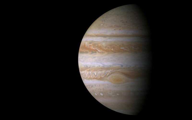 Planet Jupiter — Brown, Dramatic