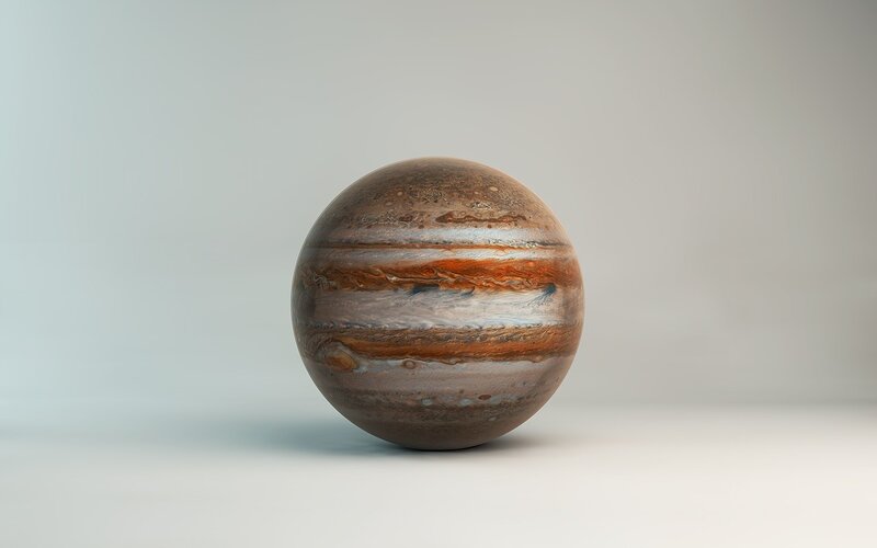 Planet Jupiter — Brown, Neutral
