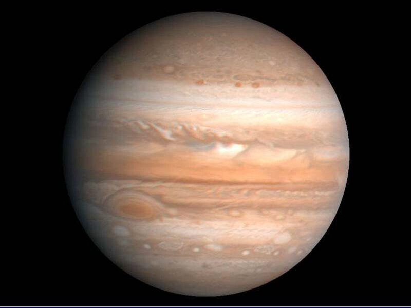 Planet Jupiter — Orange