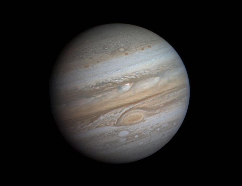 Planet Jupiter — White