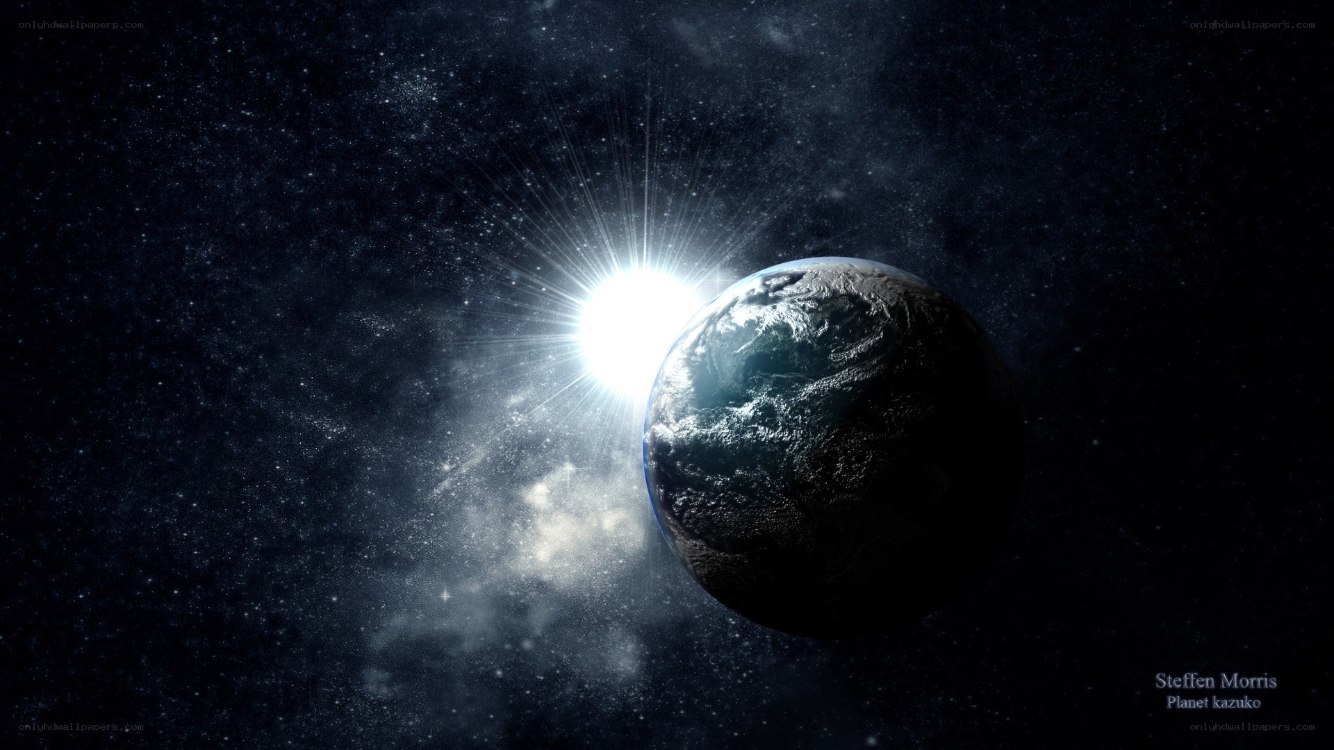 Planet Kazuko in space