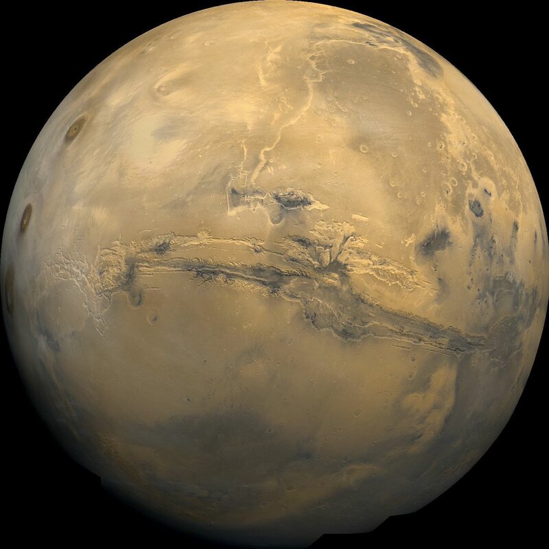 Planet Mars — Brown, Desolate