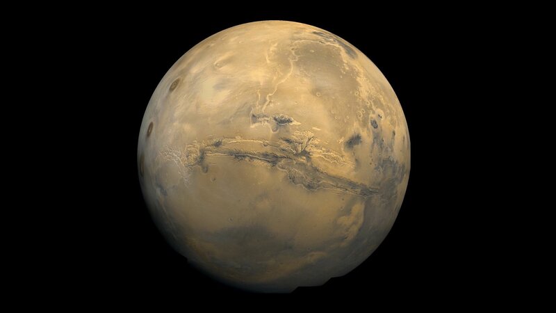 Planet Mars — Brown, Dramatic, Photograph