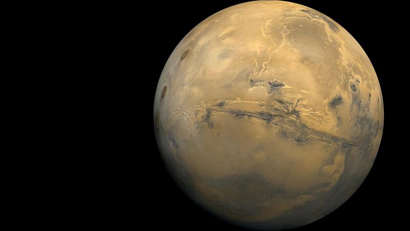 Planet Mars — Brown