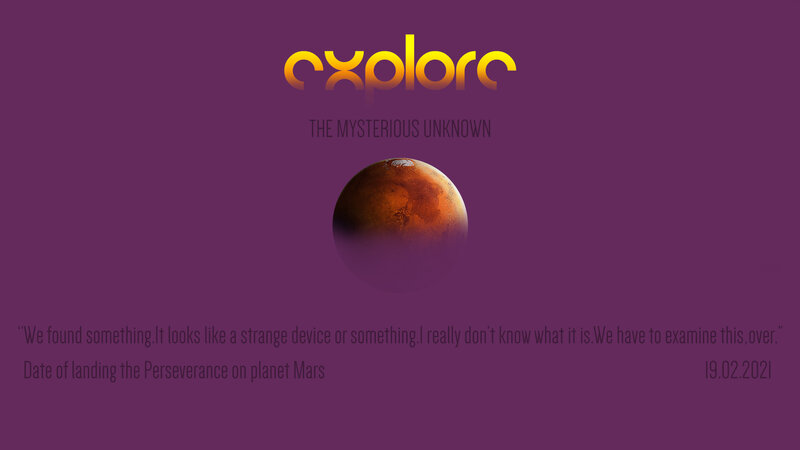 Planet Mars — Purple