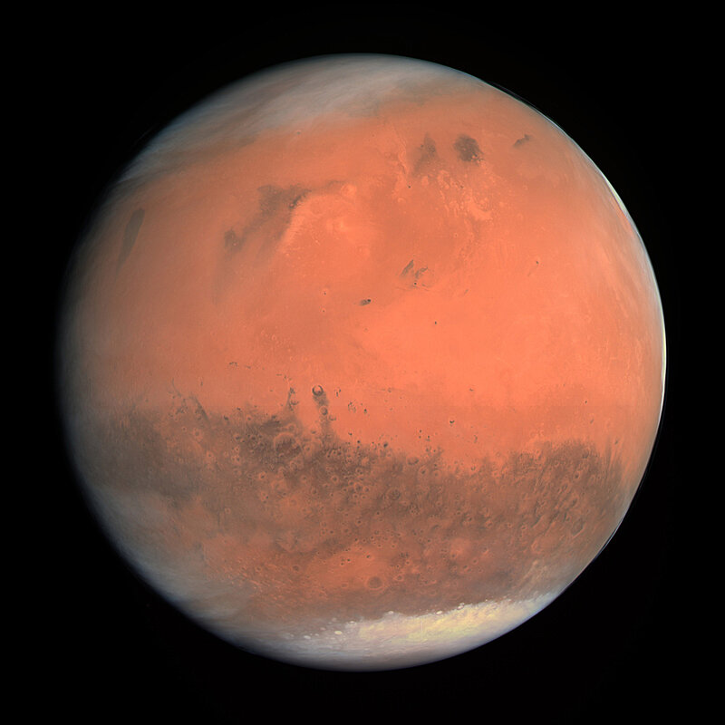 Planet Mars — Red, Dramatic, Photograph, Space
