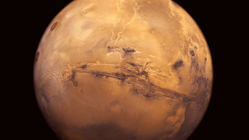 Planet Mars Surface — Brown