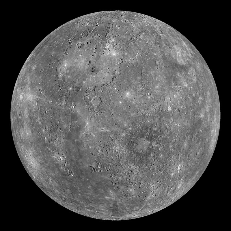 Planet Mercury — Gray, Neutral