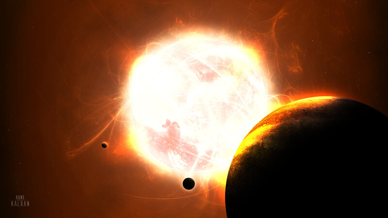 Planet Near Star