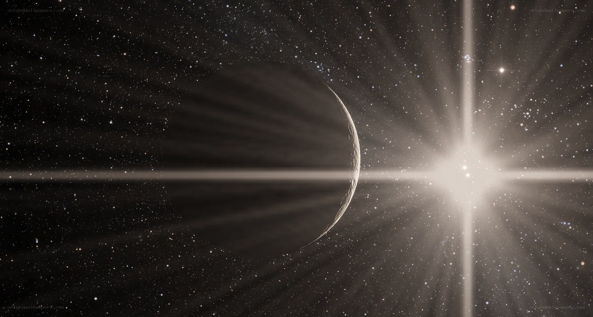 Planet orbiting a star