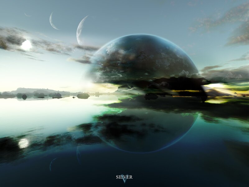 Planet Reflection in Water