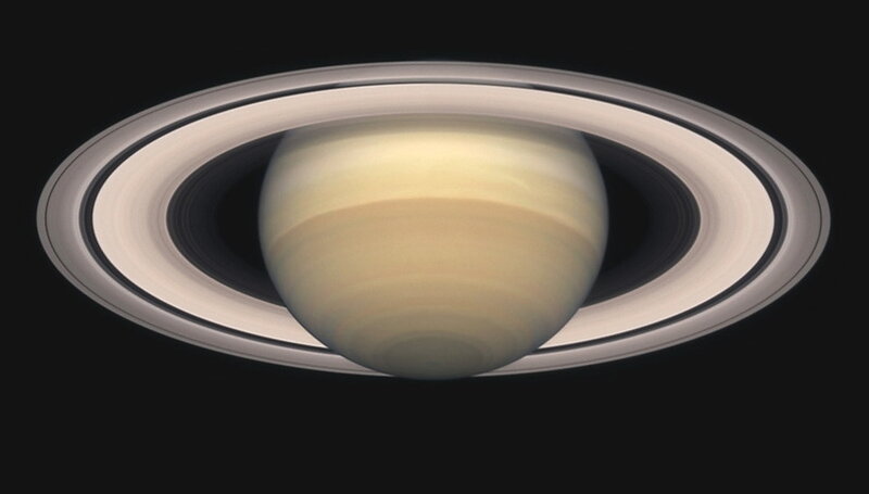 Planet Saturn with Rings