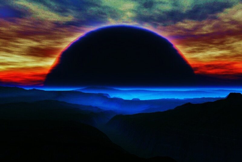 Planet Silhouette