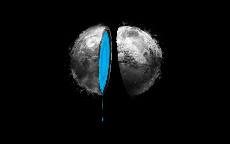 Planet Split in Half