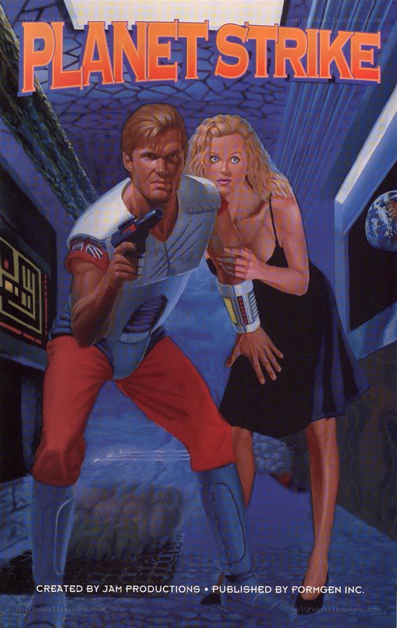 Planet Strike video game cover