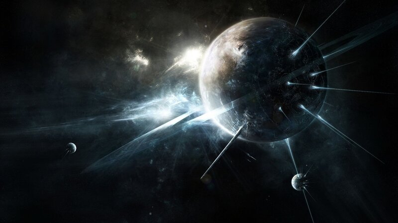 Planet under Attack — Black, Dramatic
