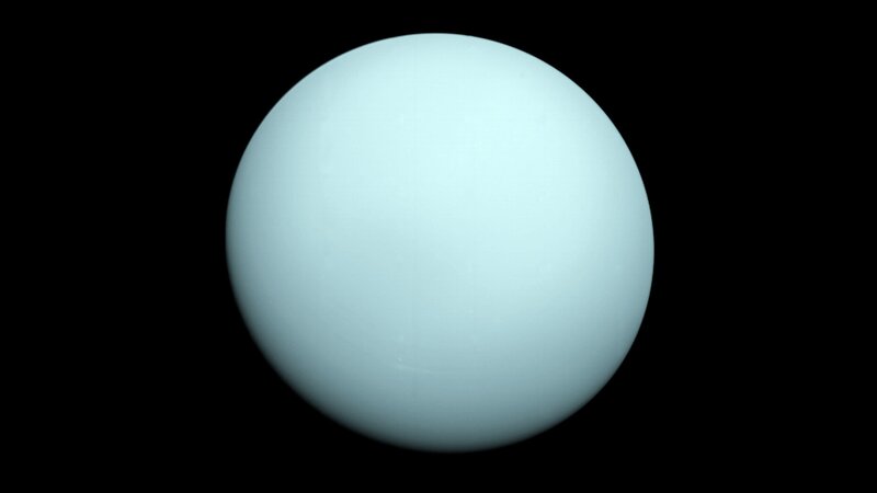 Planet Uranus — Light Blue