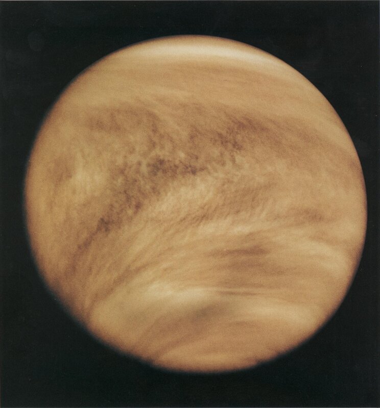 Planet Venus — Brown, Dramatic, Photograph, Clouds