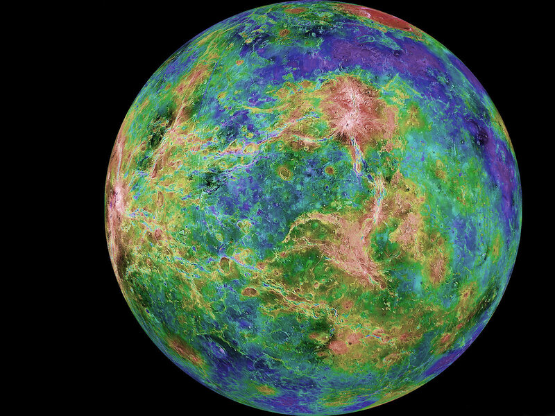 Planet Venus — Green