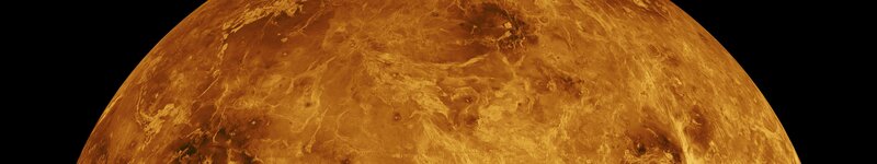 Planet Venus Surface — Orange