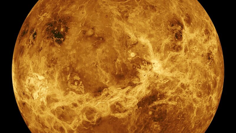 Planet Venus Surface