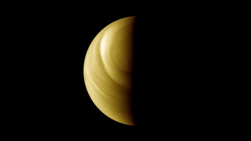 Planet Venus — Yellow, Dramatic