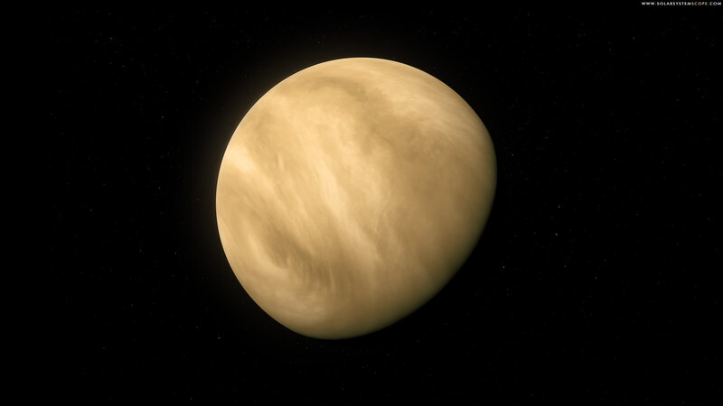 Planet Venus — Yellow, Serene