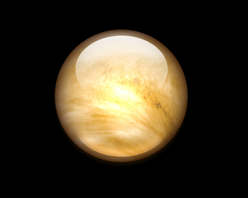 Planet Venus — Yellow