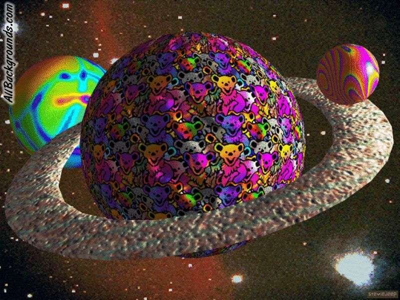 Planet with Bear Pattern