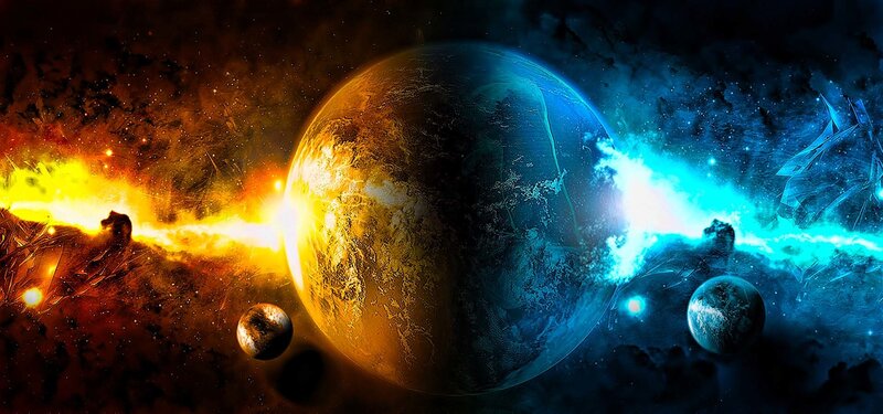 Planet with Dual Hemispheres