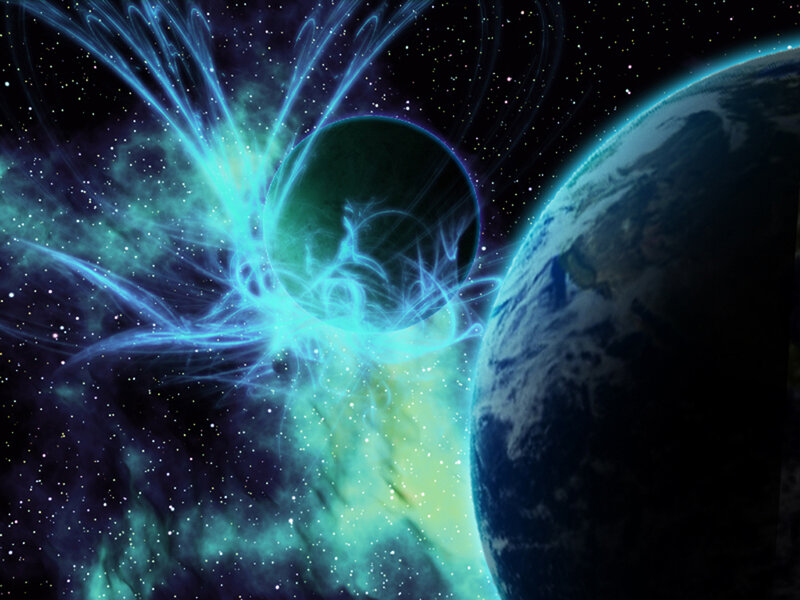Planet with Energy Field