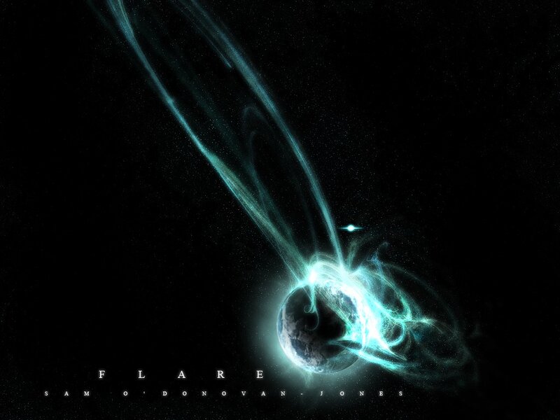 Planet with Energy Flares