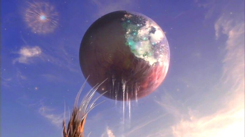 Planet with Glowing Core — Blue