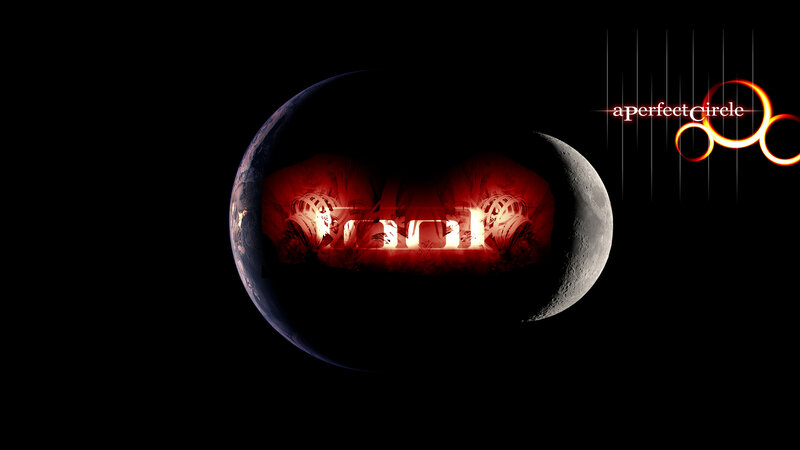 Planet with Glowing Text