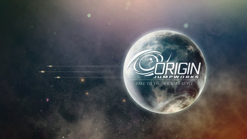 Planet with Logo Overlay