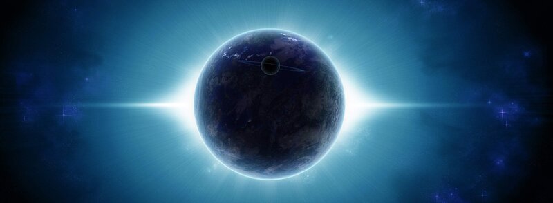 planet with ring system
